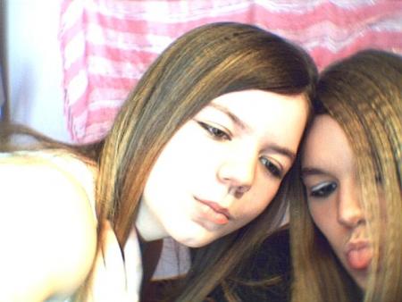 ma poule et moi : )