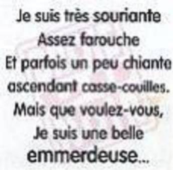 je suis...!